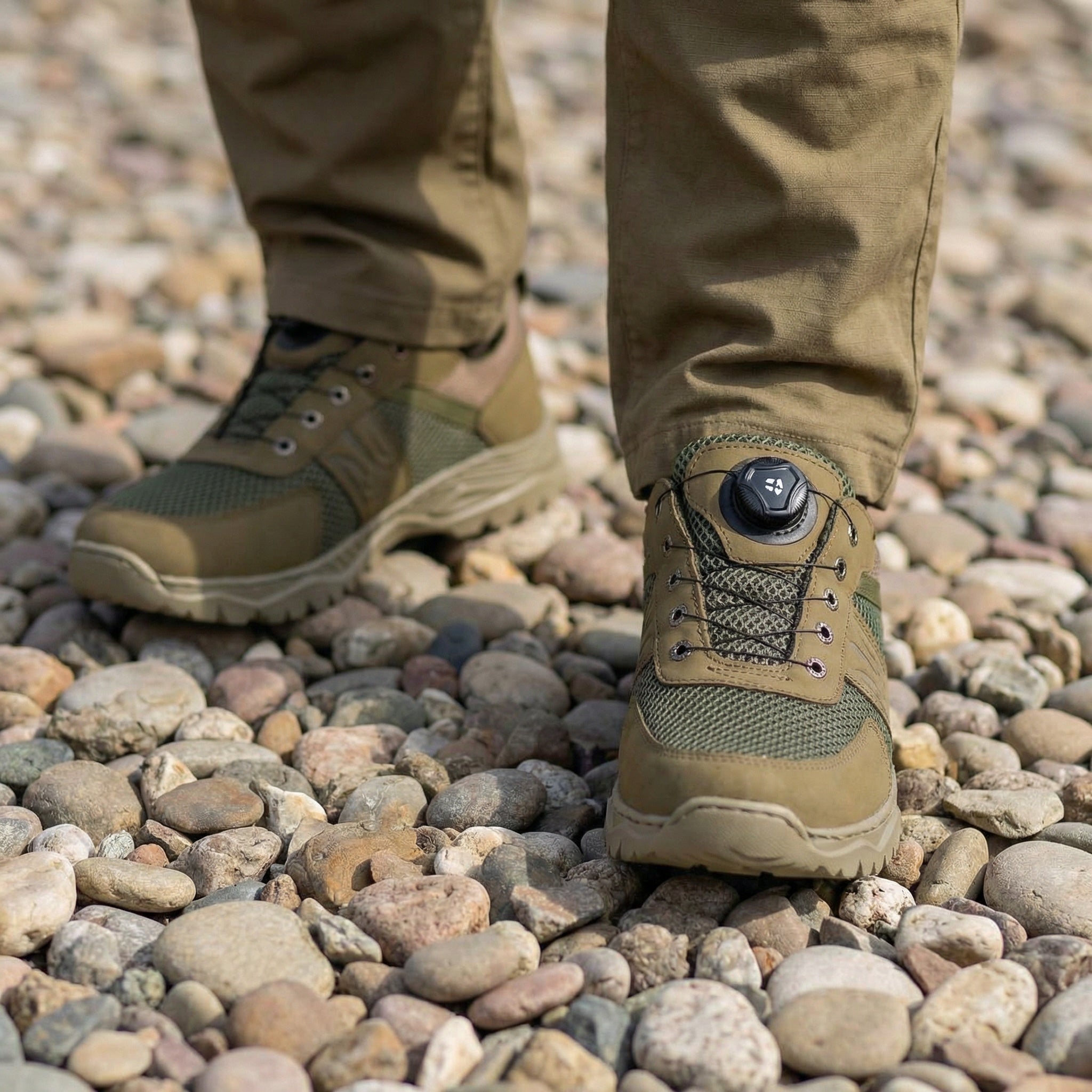 Кросівки Хакі Герб "з системою автошнурівки"