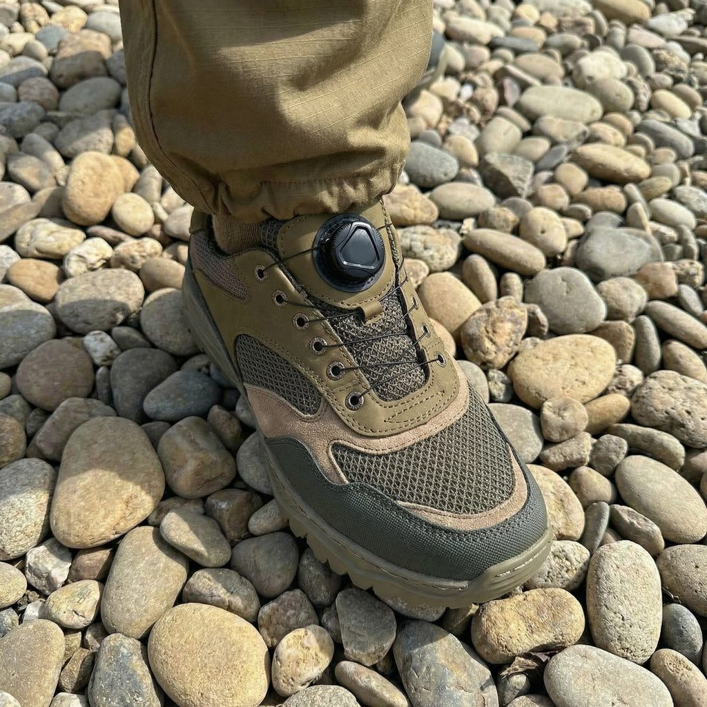 Кросівки Хакі "з системою автошнурівки"