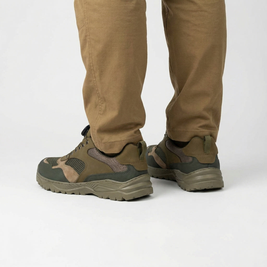 Кросівки Хакі "з системою автошнурівки"