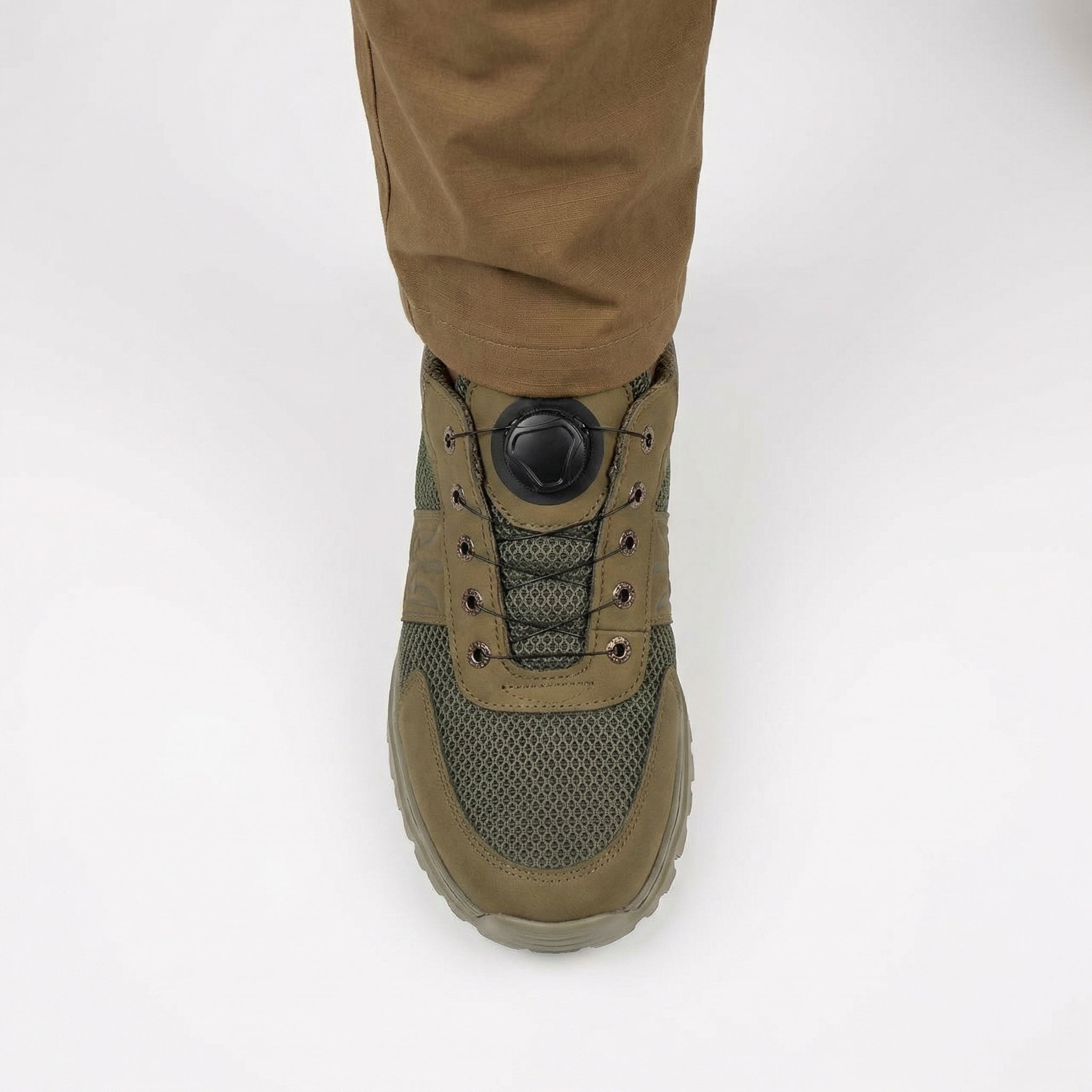 Кросівки Хакі Герб "з системою автошнурівки"