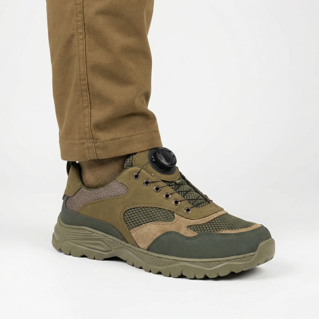 Кросівки Хакі "з системою автошнурівки"