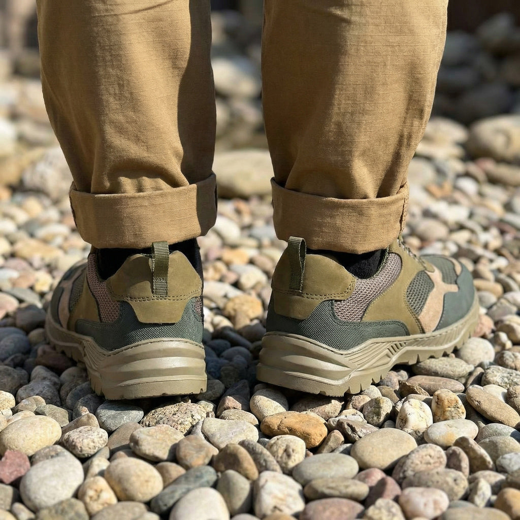 Кросівки Хакі "з системою автошнурівки"