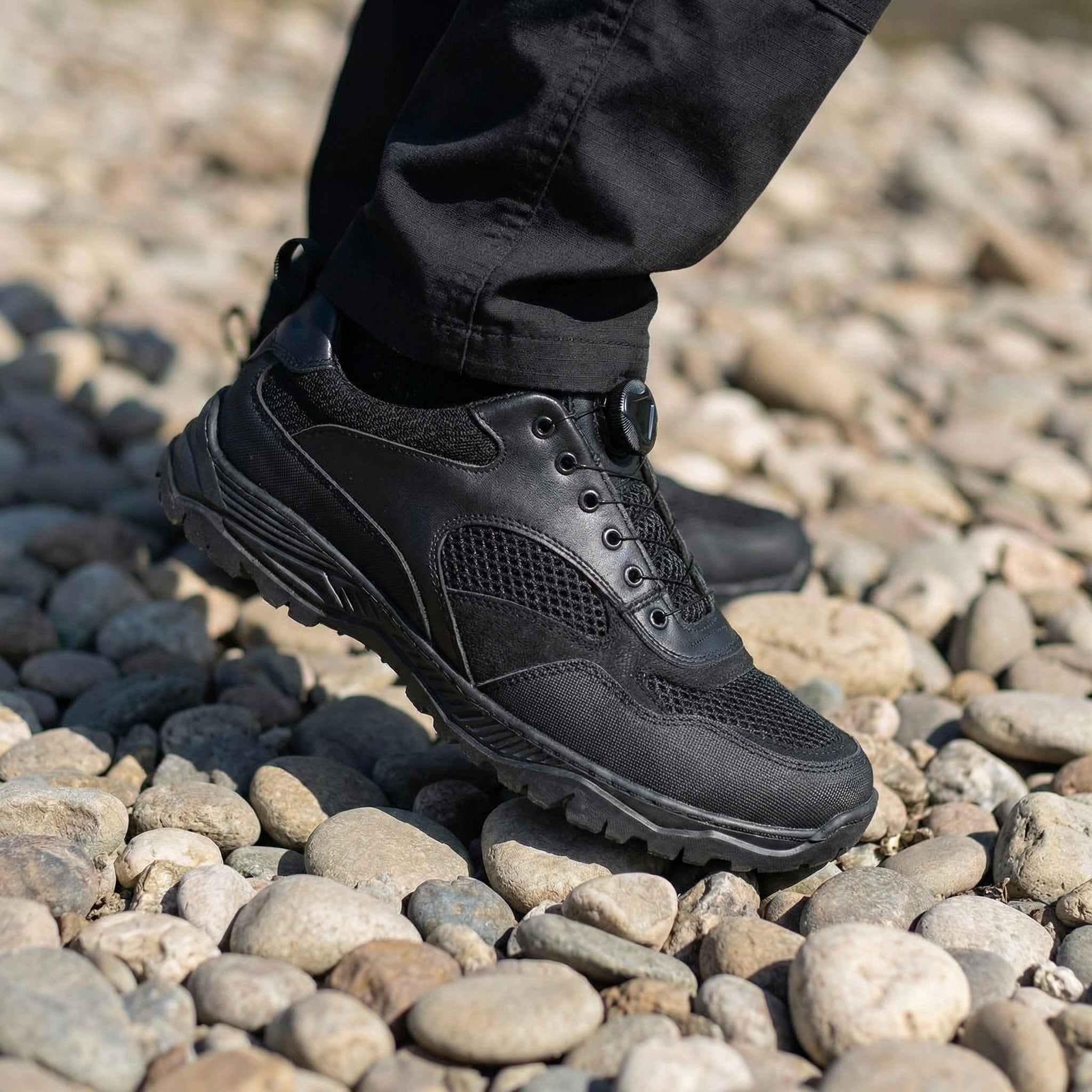 Кросівки Чорні "з системою автошнурівки"